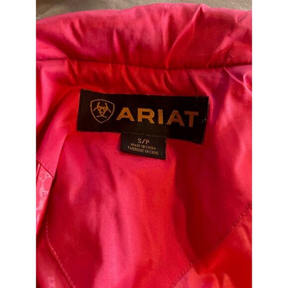Ariat Women's Size Small Red‎ Riding Equestrian Vest - Picture 5 of 6